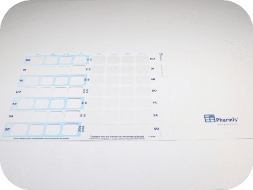 Blisterkarte Cube