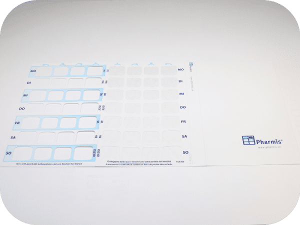 Blisterkarte Cube