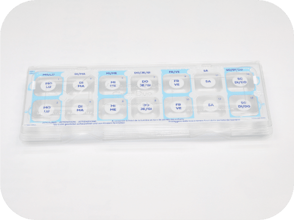 Blister Set Q-Clear Box 14 10 Stück