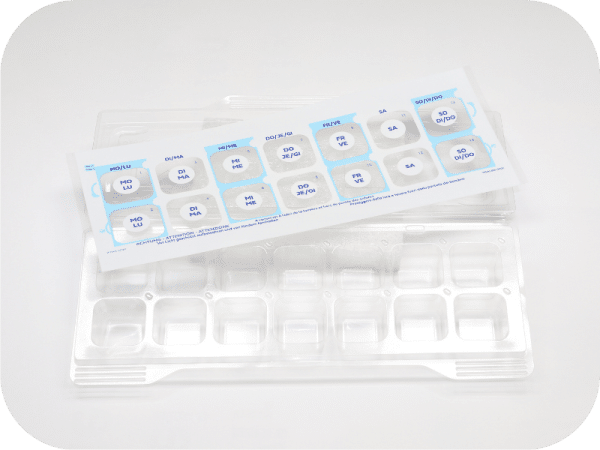 Blister Set Q-Clear Box 14 10 Stück