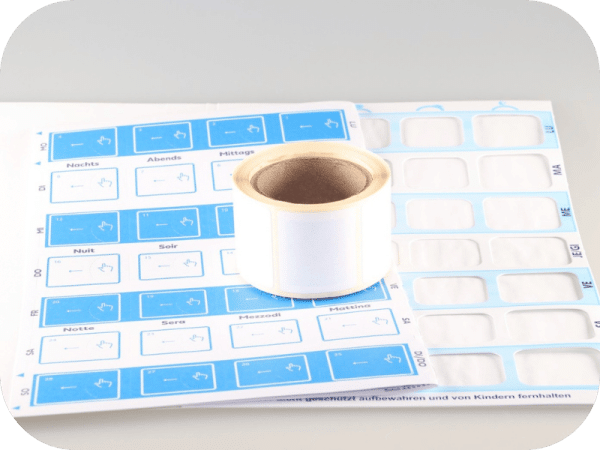 Blister repair-patches Cube